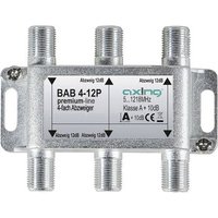 Axing BAB 4-12P Kabel-TV Abzweiger 4-fach 5 - 1218MHz von Axing