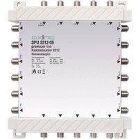 Axing SPU 5512-09 SAT Multischalter Kaskade Eingänge (Multischalter): 5 (4 SAT/1 terrestrisch) Teil von Axing