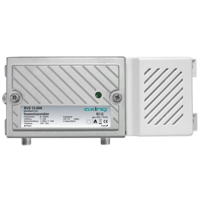 Hausanschlussverstärker 1Eing 1Ausg 20dB/UHF F-Conn k.Betriebsger aktiv von Axing