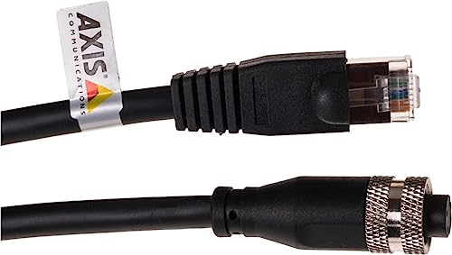 Axis 01793-001 Netzwerkkabel (0,5 m, Cat5e, RJ-45, M12, schwarz) von Axis Communications