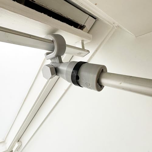 Axis Line Dachfenster-Öffner/Schließer mit beweglichem & starrem Haken, für Teleskopstangen bis 12m Axis Line Dachfenster-Öffner/Schließer mit beweglichem & starrem Haken, für Teleskopstangen bis 12m von Axis Line
