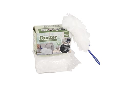 Axis Line Multi Duster Set, Staubmagnet mit 10 Mikrofaser-Aufsätzen, 30° waschbar (10er Pack) von Axis Line