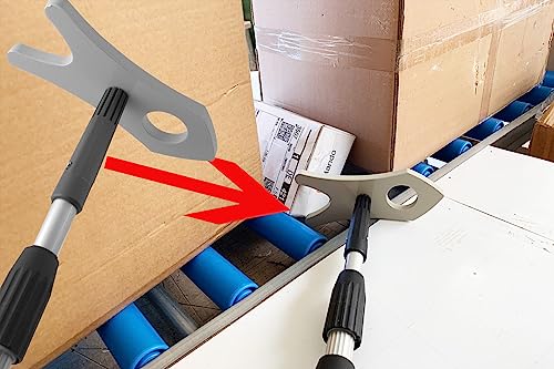 Axis Line | Paketstangeaufsatz | Paketschupser für Bandanlage | Pakete am laufenden Fließband drücken von Axis Line