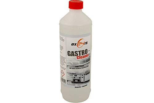 Axis Line Profi Gastro Cleaner - Kraftvolles Reinigungskonzentrat für Küchen & Gastronomie, Beseitigt Fett & Kalk, Mit Frischem Duft, 1L von Axis Line