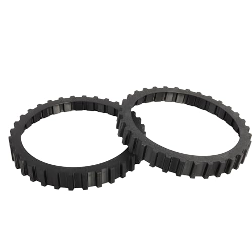Axis Line Radschutz kompatibel Segway Navimow i105e & i108e – TPU Schutzkappen für Originalräder – Zubehör für Mähroboter, einfache Montage ohne Schrauben, optisch hochwertiges Design (Rad schwarz) von Axis Line