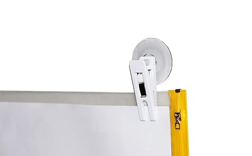 Planschutztaschen + 2 x Klammer mit Saugnapf in Größe 440x620 10er Pack DIN A2 von Axis Line