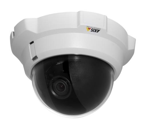 AXIS P3304-V Netzwerkkamera, Kuppel, vandalismusgeschützt, Farb, Automatische Irisblende, Audio, 10/100, GS 5 V/PoE von Axis