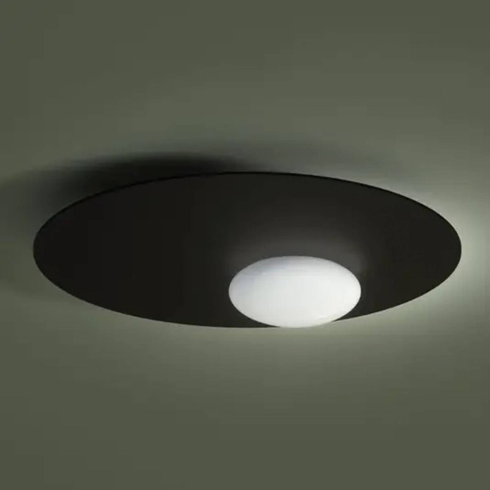 Axolight Kwic LED-Deckenleuchte, bronze Ø36cm von Axo Light