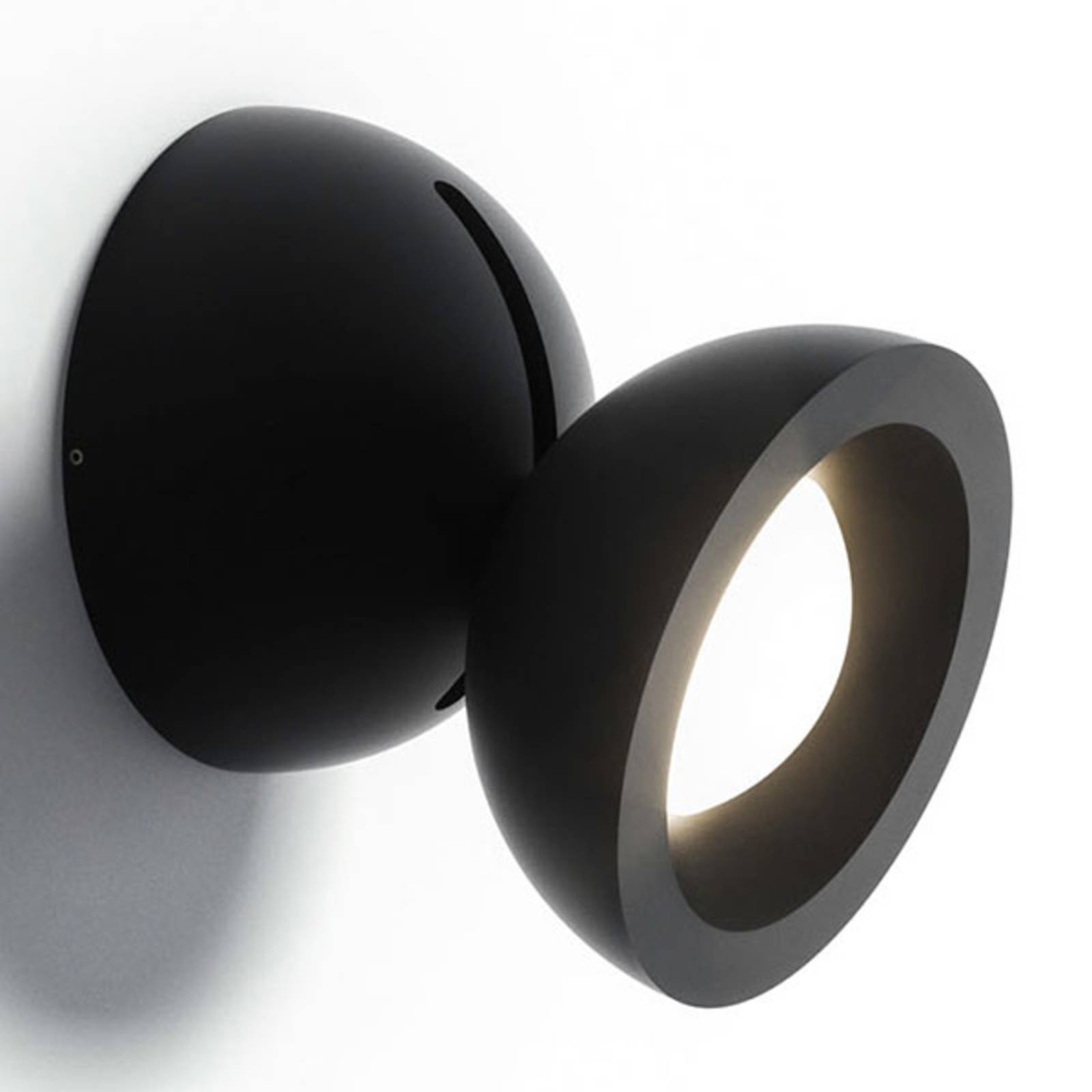 Axolight DoDot LED-Wandleuchte, schwarz 35° von Axo Light