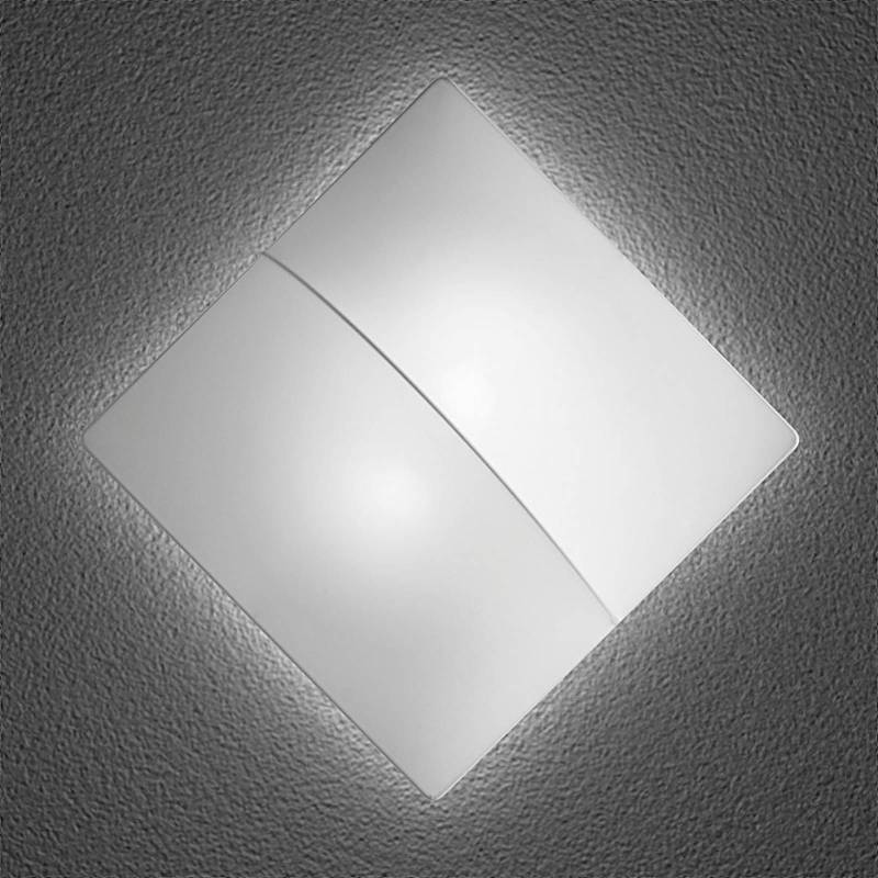 Axolight Nelly S - Wandleuchte mit Stoff 60x60cm von Axo Light