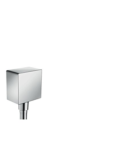 AXOR ShowerSolutions FixFit Schlauchanschluss Square, Chrom von hansgrohe