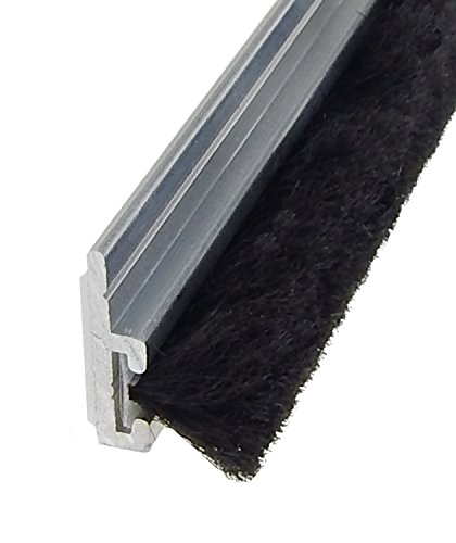 KTB Bürstendichtung BSP 15mm - 200 cm selbstklebende Türdichtung aus Polypropylen (PP) in Schwarz KTB Bürstendichtung BSP 15mm - 200 cm selbstklebende Türdichtung aus Polypropylen (PP) in Schwarz von KTB