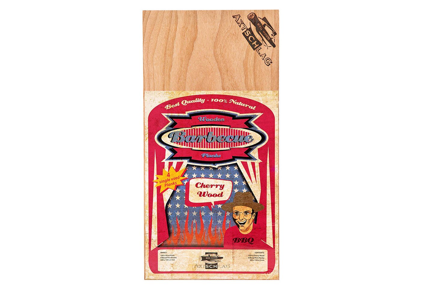 Axtschlag Aromaplanke Axtschlag Single Used Wood Planks Kirsche 4er-Set, Holz Axtschlag Aromaplanke Axtschlag Single Used Wood Planks Kirsche 4er-Set, Holz von Axtschlag