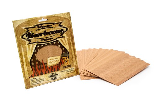 Axtschlag Grillpapier Zeder, zum schonenden Garen, hält das Gargut saftig, für Grill & Backofen, auch zum Servieren, 8 Wood Papers + Schnur, 190x150x1 mm Axtschlag Grillpapier Zeder, zum schonenden Garen, hält das Gargut saftig, für Grill & Backofen, auch zum Servieren, 8 Wood Papers + Schnur, 190x150x1 mm von Axtschlag