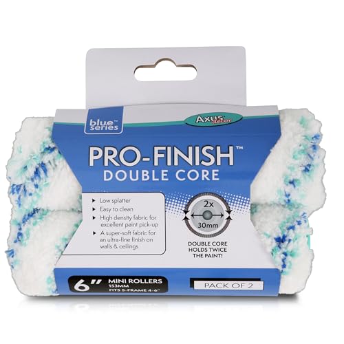 Axus Décor Immaculate Finish AXU/RB6L2 M Pro-Finish Plus Flor Roller, Blau, 2 Stück Axus Décor Immaculate Finish AXU/RB6L2 M Pro-Finish Plus Flor Roller, Blau, 2 Stück von Axus Décor