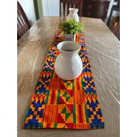 Kulturelle Stolz Tischläufer Kollektion Kente von AyanaBoutiqueGifts