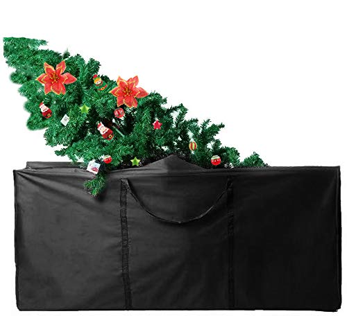 Aufbewahrungstasche Kissenbezüge Schutzhülle Für Auflagen, Gartenauflagen, Polsterauflagen Schutzhülle, Mit Tragegriff Aufbewahrungstasche Für Weihnachtsbäume (122 * 39 * 55cm/48 * 15.4 * 21.6inch) von Ayasee