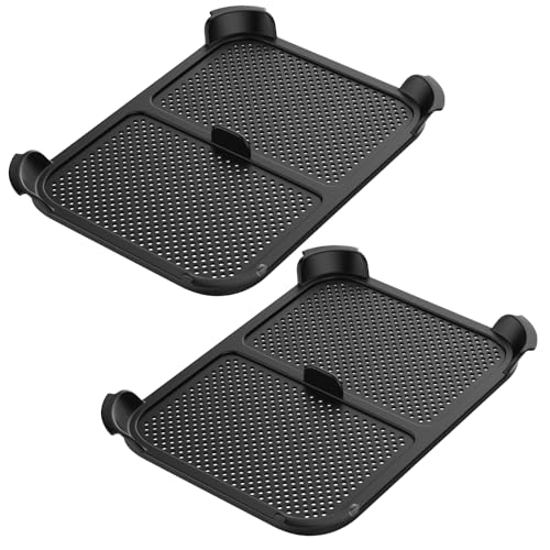 Heißluftfritteuse Zubehör Aktualisierte Version 2 Stück Silikon Spritzschutz Kompatibel mit Ninja Foodi Max Dual Zone AF400 AF451 DZ401, Airfryer Zubehör Spritzschutz für Heizspirale Ventilator von Ayixiwarz