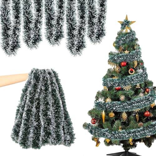 Ayizhiniu 5pcs Weihnachtsgirlande, Christmas Girlanden Decorations, Künstliche Dekogirlande, Tannengirlande, Grün 2 Zentimeter Weihnachtskranz, Anwendbar auf Christbaumschmuck Ayizhiniu 5pcs Weihnachtsgirlande, Christmas Girlanden Decorations, Künstliche Dekogirlande, Tannengirlande, Grün 2 Zentimeter Weihnachtskranz, Anwendbar auf Christbaumschmuck von Ayizhiniu