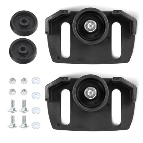 Aylux 490-241-0038 Universal Rolling Skid Schuhe mit Hardware für MTD Cub Cadet Craftsman Most 2-Stage und 3-Stage Snow Thrower Schneefräsen (2 Stück) von Aylux