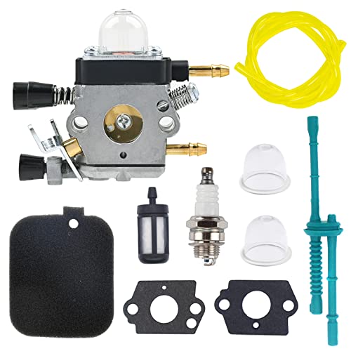 Aylux BG55 Vergaser mit Luftfilter Tune Up Kit für Stihl BG45 BG46 BG55 BG65 BG85 SH55 SH85 BG55C BG55Z BG85C Laubbläserteile ersetzen 4229 120 0606 Zama C1Q-S68 C1Q-S64 von Aylux
