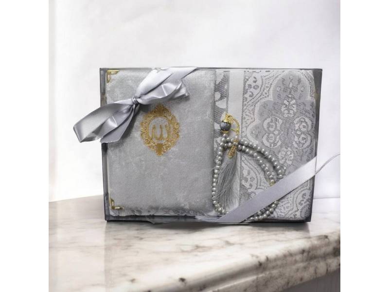 Aymasal Läufer Geschenkset 3 tlg. Gebetsteppich + 99 Perlen Gebetskette + Koran Juz Aymasal Läufer Geschenkset 3 tlg. Gebetsteppich + 99 Perlen Gebetskette + Koran Juz von Aymasal