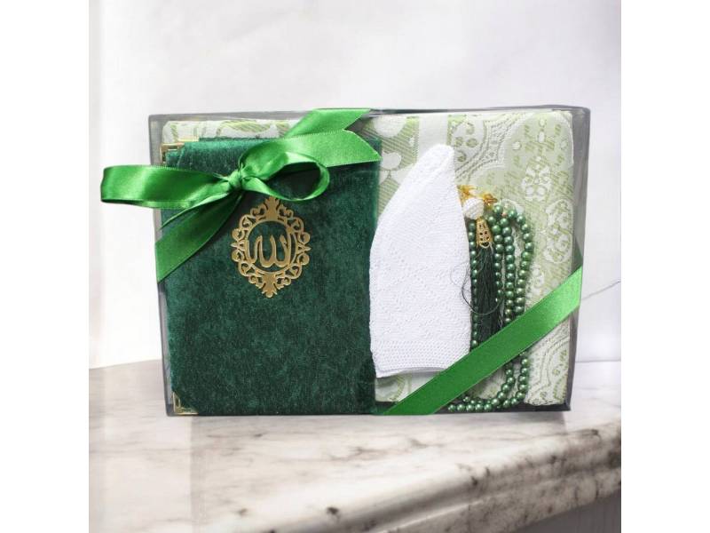 Aymasal Läufer Geschenkset 4 tlg. Gebetsteppich + 99er Gebetskette+ Koran Juz + Takke Aymasal Läufer Geschenkset 4 tlg. Gebetsteppich + 99er Gebetskette+ Koran Juz + Takke von Aymasal