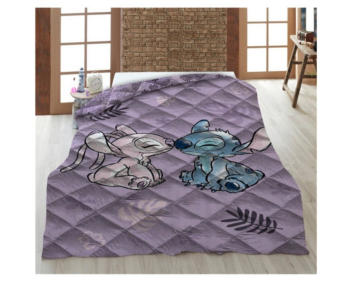 Aymax sprl Bettbezug Lilo & Stitch Bettbezug 140x200 cm 100 % Polyester von Aymax sprl