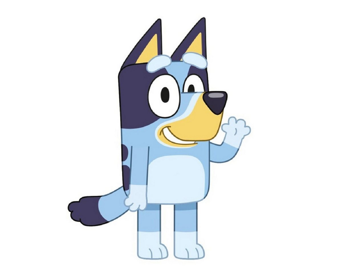 Aymax sprl Dekokissen Bluey Zierkissen Kopfkissen Wohnzimmer Dekoration Couch Bett von Aymax sprl