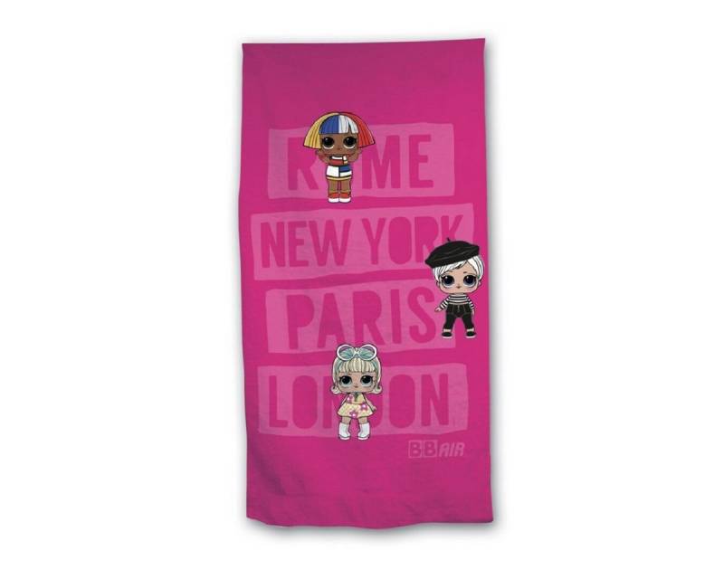 Aymax sprl Strandtuch LOL Surprise! Kinderhandtuch – Großes & farbenfrohes 70x140 cm von Aymax sprl