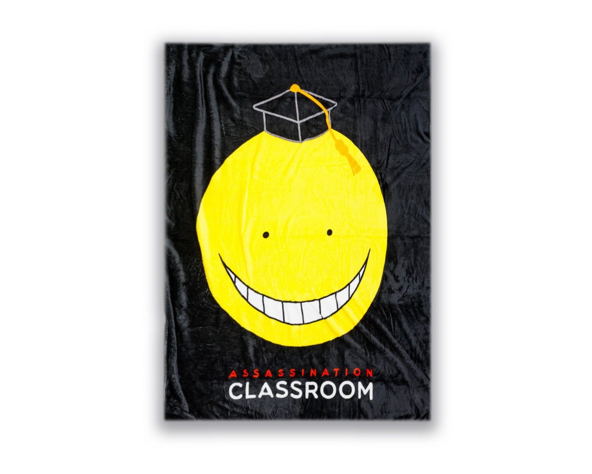 Aymax sprl Tagesdecke Assasination Classroom Weiche Fleecedecke 130x160 cm von Aymax sprl