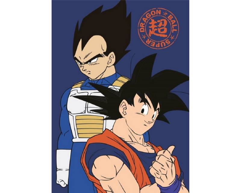 Wohndecke Dragon Ball Z Weiche Fleecedecke 100x140 cm für Kinder & Erwachsene, Aymax sprl von Aymax sprl