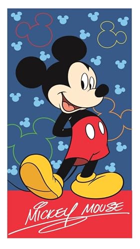 Aymax Kinder - Handtuch Strandlaken Strandtuch Duschtuch Badetuch - 70 x 140 cm -Jungen und Mädchen Mikrofaser (Mickey) von Aymax