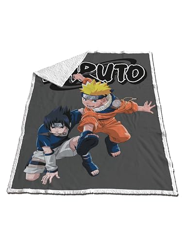Aymax Naruto Sherpa-Decke, klassisch, 120 x 150 cm von Aymax