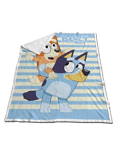 Aymax Sherpa-Decke, Blau, 120 x 150 cm von Aymax