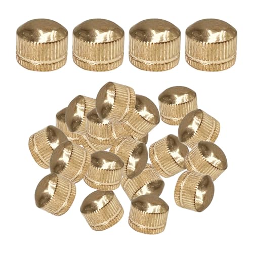 Aymzbd 100x M4 Schraube für Leuchte Dekorative Hardware Lampe Zubehör Schraube Mutter Abdeckungen für Tisch Lampen Lichter, Gold Aymzbd 100x M4 Schraube für Leuchte Dekorative Hardware Lampe Zubehör Schraube Mutter Abdeckungen für Tisch Lampen Lichter, Gold von Aymzbd