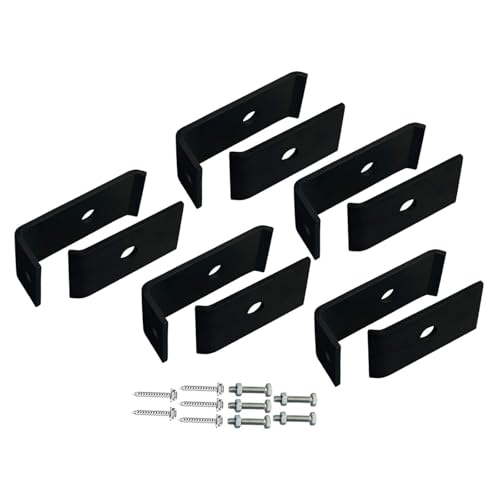 Aymzbd 5 Set Zaun Grid Clips Mesh Panel Montage Set für Hinterhof Hof Gehäuse von Aymzbd