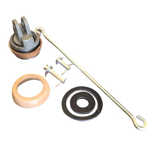 Aymzbd 5 Stücke Ersatzkolben Kit Als Vollständiges Reparaturset Ersatzteilset mit Gusseisenkolben Und Kolbendichtung für Eine Effektive Pumpenwartung für Ty, Gummiauflage Aymzbd 5 Stücke Ersatzkolben Kit Als Vollständiges Reparaturset Ersatzteilset mit Gusseisenkolben Und Kolbendichtung für Eine Effektive Pumpenwartung für Ty, Gummiauflage von Aymzbd