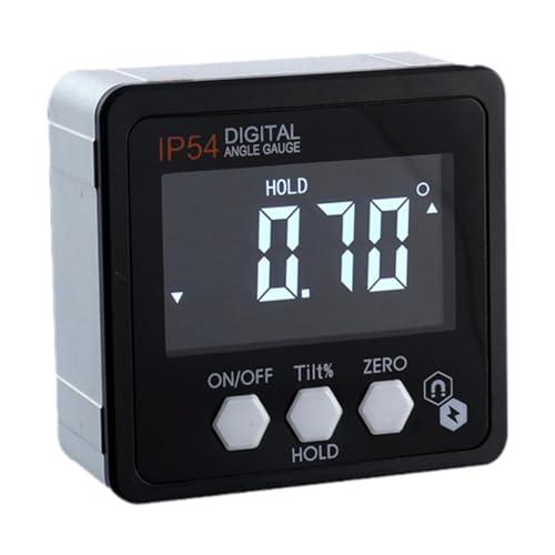 Aymzbd Digitaler Neigungsmesser, Elektronische Wasserwaage für Mauerwerk, Bau Und Zimmerei Aymzbd Digitaler Neigungsmesser, Elektronische Wasserwaage für Mauerwerk, Bau Und Zimmerei von Aymzbd