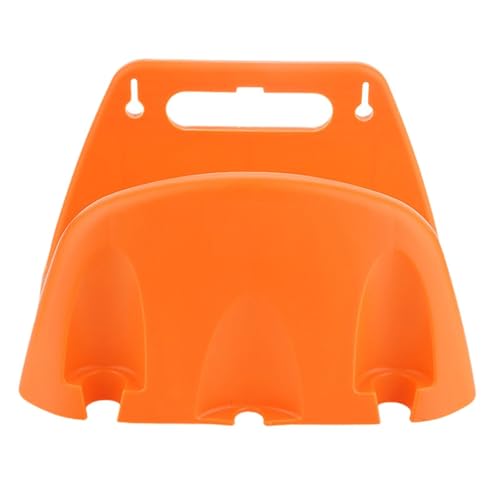 Aymzbd Gartenschlauchaufhänger, Halterung für Wasserrohrrollen im Garten, Orange von Aymzbd