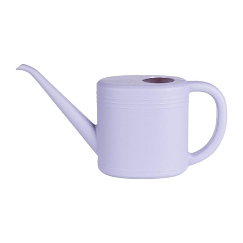 Aymzbd Gießkanne für Zimmerpflanzen, Ergonomischer Griff, Leicht, für Kinder Und Erwachsene, Praktisches Gartengerät, Gießkessel, violett 1L von Aymzbd