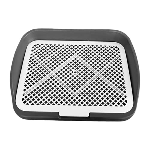 Aymzbd Hundetoilette Indoor Hundeklo Welpen Trainingspad Pinkel Töpfchen Haustier Wc Aus Widerstandsfähigem Pp Material Und Leicht zu Säuber, Grau Aymzbd Hundetoilette Indoor Hundeklo Welpen Trainingspad Pinkel Töpfchen Haustier Wc Aus Widerstandsfähigem Pp Material Und Leicht zu Säuber, Grau von Aymzbd