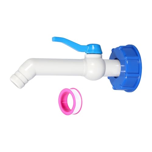 Aymzbd IBC Behälteradapter mit Kugelhahnzubehör, Gartenschlauch, Wassertankventil, IBC Behälteradapter, Mehrfarbig, Style B Aymzbd IBC Behälteradapter mit Kugelhahnzubehör, Gartenschlauch, Wassertankventil, IBC Behälteradapter, Mehrfarbig, Style B von Aymzbd