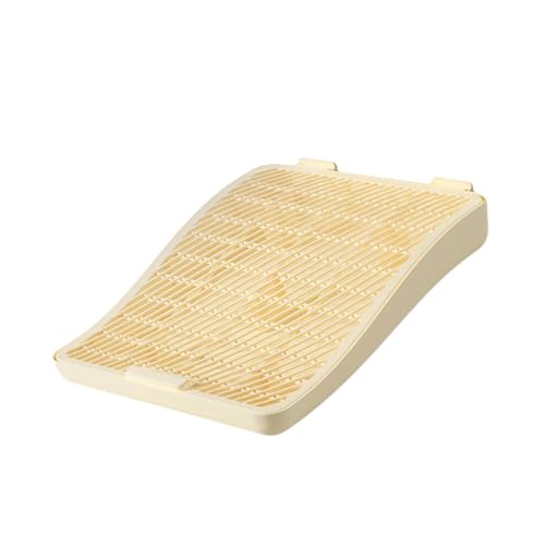 Aymzbd Katzenstreu Matte Katzenklo Fangmatte Doppel Schicht Litter Auffangmatte Katzenrampe Trittmatte Stabiles PP Material Einfache Reinigung rutschfest für, Gelb Aymzbd Katzenstreu Matte Katzenklo Fangmatte Doppel Schicht Litter Auffangmatte Katzenrampe Trittmatte Stabiles PP Material Einfache Reinigung rutschfest für, Gelb von Aymzbd