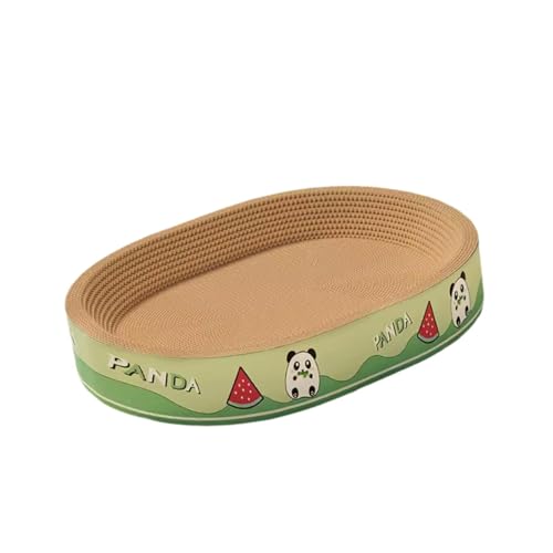 Aymzbd Kratzbrett Kratzschale Kratzbett Katzennest Kratzsofa Multifunktionales Möbelstück Zum Schlafen für Die Wohnungseinrichtung Und Als Geschenk für, Oval L von Aymzbd