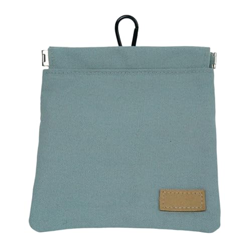 Aymzbd Leckerlibeutel für Hunde Als Belohnungstasche Und Futtertasche Dieser Snackbeutel EIN Futterspender mit Selbstverschluss System für Laufen Un, Grau von Aymzbd