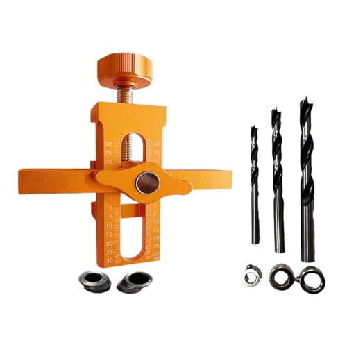 Aymzbd Schrankmontagehilfe Als Bohrhilfe Und Schrankbeschlag Lehre Positionierer Montagewerkzeug Aus Verschleißfester Aluminiumlegierung für Möbelbau Und Ho, Orange Aymzbd Schrankmontagehilfe Als Bohrhilfe Und Schrankbeschlag Lehre Positionierer Montagewerkzeug Aus Verschleißfester Aluminiumlegierung für Möbelbau Und Ho, Orange von Aymzbd