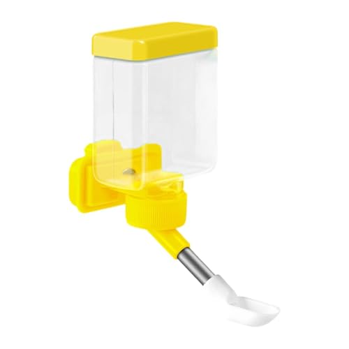 Aymzbd Vogeltränke, Käfig Wassertränke, Einfache Installation, Transparent, Kompaktes Käfigzubehör, Wasserzufuhr für Haustier Papageien Sittiche, Gelb Aymzbd Vogeltränke, Käfig Wassertränke, Einfache Installation, Transparent, Kompaktes Käfigzubehör, Wasserzufuhr für Haustier Papageien Sittiche, Gelb von Aymzbd