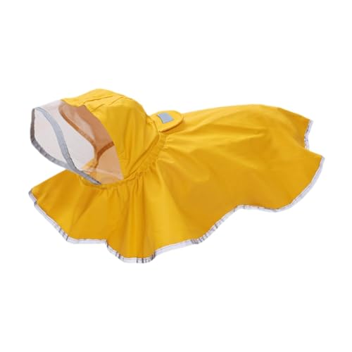 Aymzbd Wasserdichter Hunderegenmantel mit Kapuze, ideal für mittelgroße und kleine Hunde im Freien, XL Aymzbd Wasserdichter Hunderegenmantel mit Kapuze, ideal für mittelgroße und kleine Hunde im Freien, XL von Aymzbd