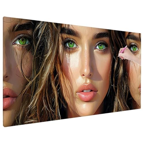 Anime Diamond Painting XXL, 5D Diamant Painting Bilder Frauen Muster mit Vollbohrer Leinwand, Diamond Art Stickerei Kreuzstich Set, Basteln Erwachsene Mosaikherstellung, Herbst Wanddeko 140x60 cm C-58 Anime Diamond Painting XXL, 5D Diamant Painting Bilder Frauen Muster mit Vollbohrer Leinwand, Diamond Art Stickerei Kreuzstich Set, Basteln Erwachsene Mosaikherstellung, Herbst Wanddeko 140x60 cm C-58 von Aynaeinn